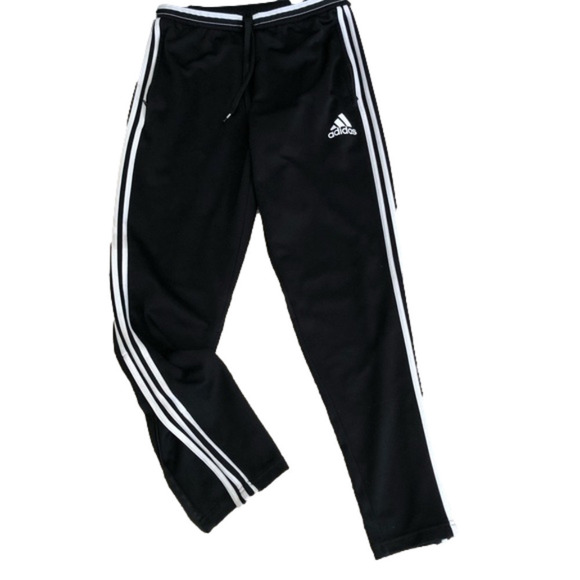Adidas Climacool Black Training Pants ZIP Leg - Picture 1 of 4